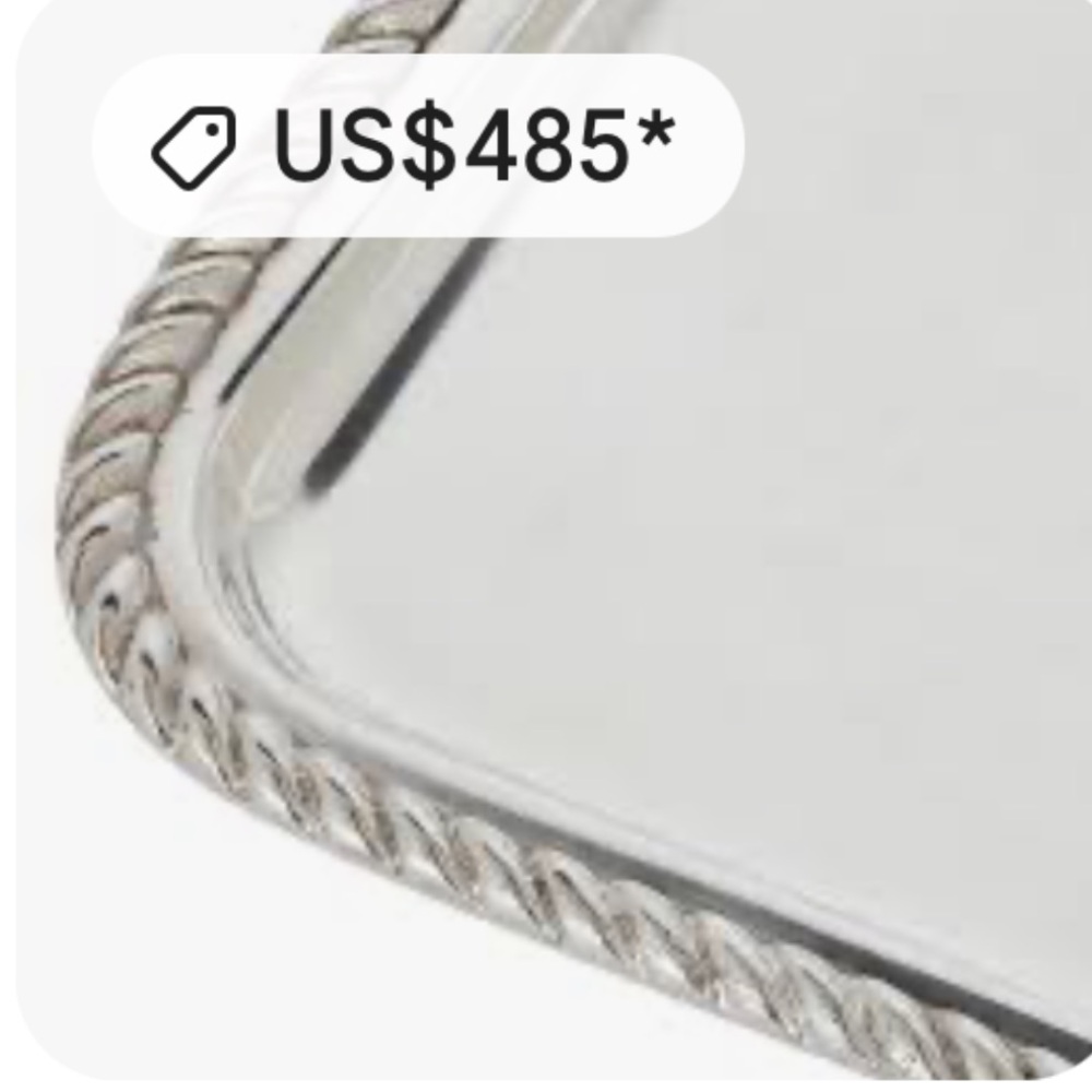 Fine Silver Trays by Lebanese firm Habis Bundle oh 6